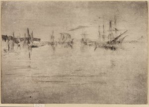 Nocturne Szállítás alkotó: James Abbott McNeill Whistler