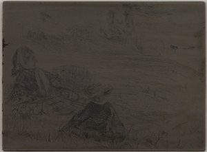 Dajka és gyermek alkotó: James Abbott McNeill Whistler