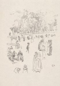 Gyermekgondozók alkotó: James McNeill Whistler