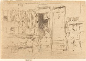 Régi Ruhabolt, No.I alkotó: James Abbott McNeill Whistler