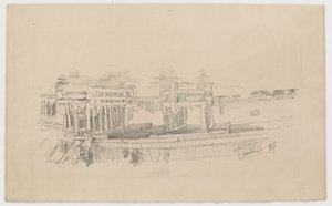 Régi Battersea híd alkotó: James Abbott McNeill Whistler