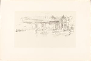 Régi Battersea híd alkotó: James Abbott McNeill Whistler