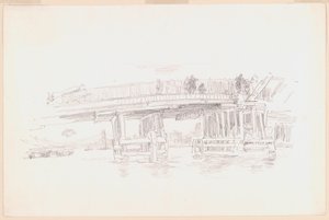 Régi Battersea híd alkotó: James Abbott McNeill Whistler