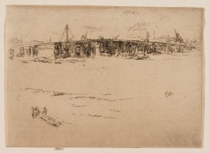 Old Battersea Bridge, 2. sz alkotó: James Abbott McNeill Whistler