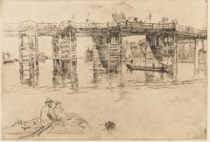 Régi Putney híd alkotó: James Abbott McNeill Whistler