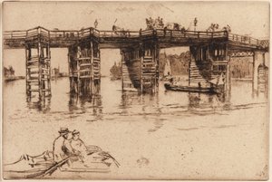 Régi Putney híd alkotó: James Abbott McNeill Whistler