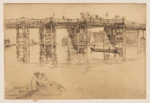 Régi Putney híd alkotó: James Abbott McNeill Whistler