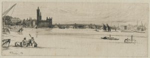 Régi Westminster híd alkotó: James Abbott McNeill Whistler