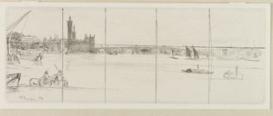 Régi Westminster híd alkotó: James Abbott McNeill Whistler