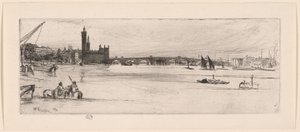 Régi Westminster híd alkotó: James Abbott McNeill Whistler