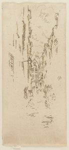 Little Butchers Street alkotó: James Abbott McNeill Whistler