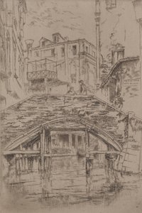 Ponte del Piovan alkotó: James McNeill Whistler