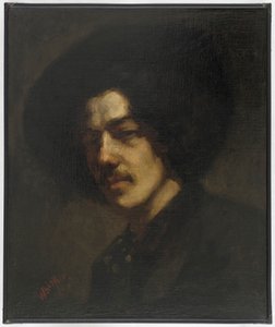 Whistler kalapos portréja alkotó: James Abbott McNeill Whistler