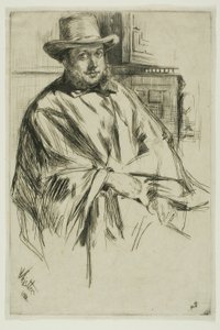 Egy férfi portréja alkotó: James Abbott McNeill Whistler