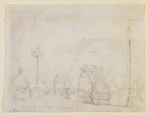 Séta Badenben alkotó: James Abbott McNeill Whistler