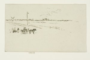Vasútállomás, Voves alkotó: James Abbott McNeill Whistler