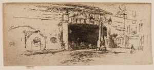 Railway Arch, American Square alkotó: James Abbott McNeill Whistler