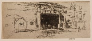 Railway Arch, American Square alkotó: James Abbott McNeill Whistler