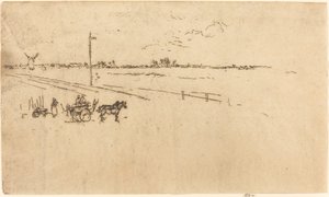 Vasútállomás, Voves alkotó: James Abbott McNeill Whistler