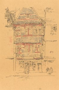 Vörös Ház, Paimpol alkotó: James Abbott McNeill Whistler