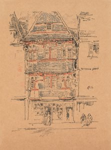 Vörös Ház, Paimpol alkotó: James Abbott McNeill Whistler