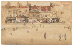 Vörös és Brown-Hoxton alkotó: James Abbott McNeill Whistler