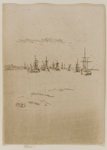 Visszatérés Tilburybe alkotó: James Abbott McNeill Whistler