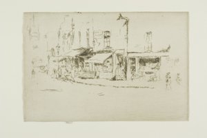 Rochester Row, Westminster alkotó: James Abbott McNeill Whistler