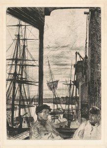 Rotherhithe alkotó: James Abbott McNeill Whistler
