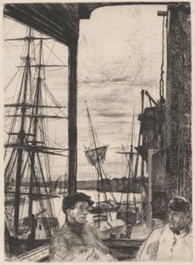 Rotherhithe K. 66 III tól alkotó: James Abbott McNeill Whistler