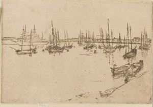 Szent György alkotó: James Abbott McNeill Whistler