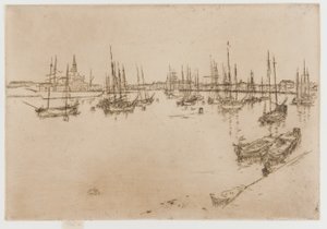 Szent György alkotó: James Abbott McNeill Whistler