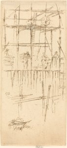 Savoy állványzat alkotó: James Abbott McNeill Whistler