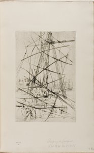 Szállítás Liverpoolban alkotó: James Abbott McNeill Whistler