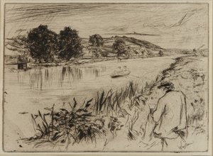 Vázlatkészítés alkotó: James Abbott McNeill Whistler