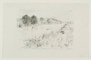 Vázlatkészítés alkotó: James Abbott McNeill Whistler