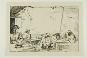 Leves három soushoz (Leves három soushoz) alkotó: James Abbott McNeill Whistler