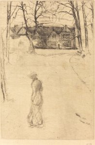 Speke Hall, No.1 alkotó: James Abbott McNeill Whistler