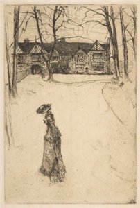 Speke Hall, 1. sz. alkotó: James McNeill Whistler