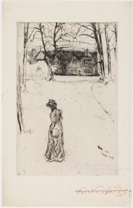 Speke Hall: The Avenue alkotó: James Abbott McNeill Whistler