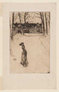 Speke Hall: The Avenue alkotó: James Abbott McNeill Whistler