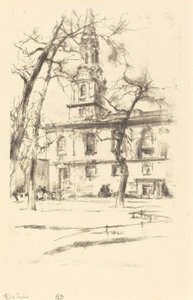 St. Giles-in-the-Fields alkotó: James Abbott McNeill Whistler