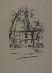 St. Giles-in-the-Fields alkotó: James Abbott McNeill Whistler