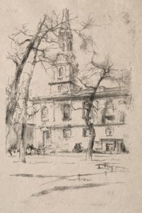 St. Giles-in-the-Fields alkotó: James McNeill Whistler