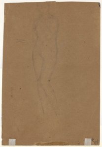 Álló figura [verso] alkotó: James Abbott McNeill Whistler