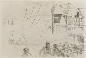 Stevens hajóélete alkotó: James Abbott McNeill Whistler