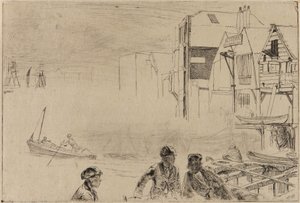 Stevens csónakudvara alkotó: James Abbott McNeill Whistler