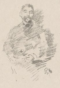 Stephane Mallarme alkotó: James Abbott McNeill Whistler
