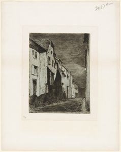 Saverne utca alkotó: James Abbott McNeill Whistler