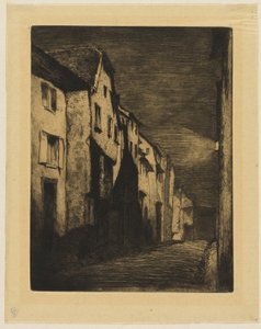 Saverne utca alkotó: James Abbott McNeill Whistler